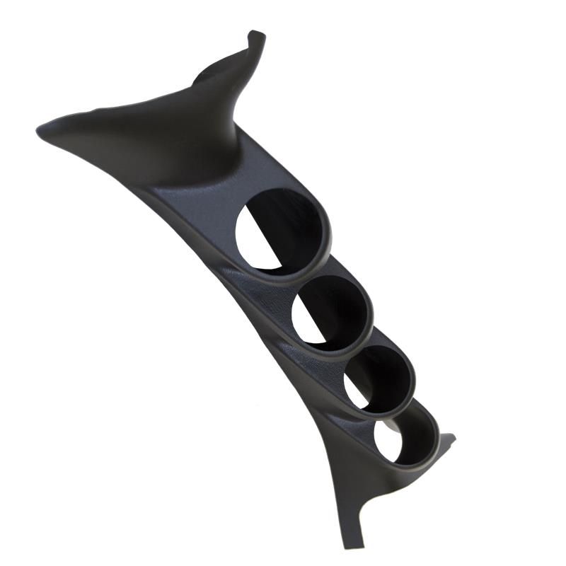 Autometer 99-07 Ford Super Duty Black 52mm Quad Pillar Pod