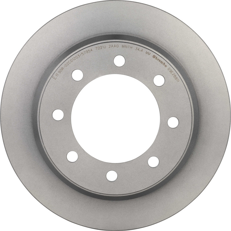 Brembo 18-21 Volkswagen Atlas/20-21 Volkswagen Atlas Cross Sport Front UV Coated Rotor