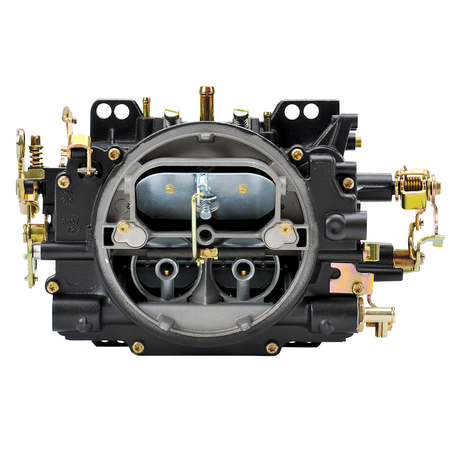 Performer Carb #14053 600 CFM Manual Choke, Black Powder Coated Finish (Non-EGR) (14053)