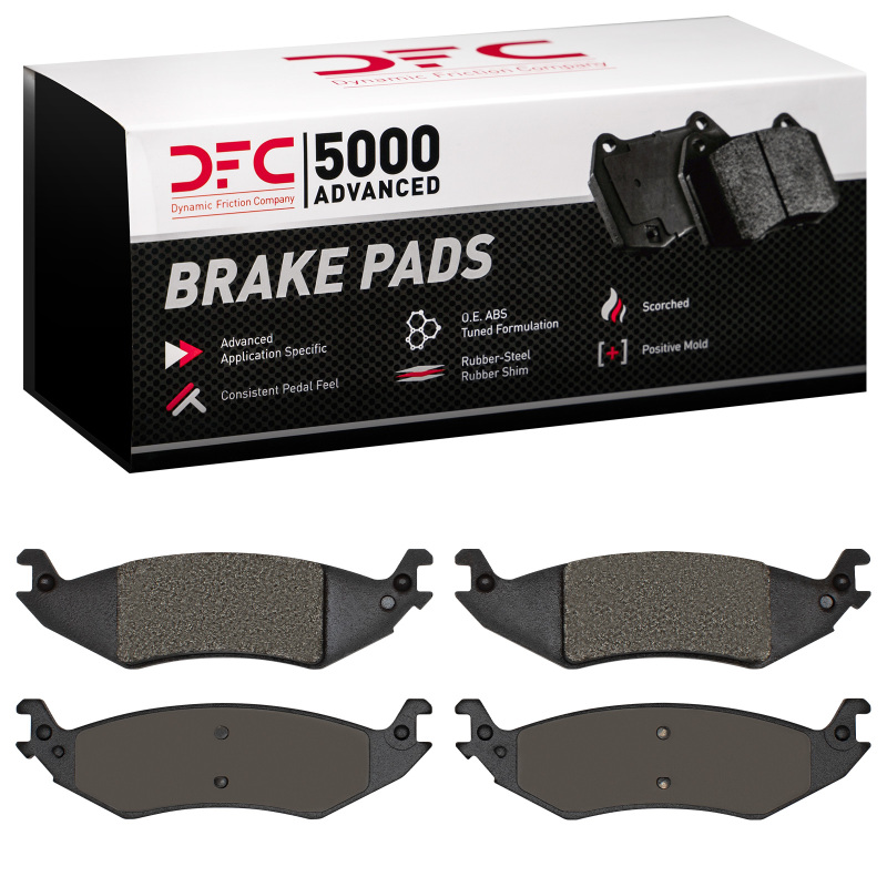 DFC 04-06 Ford Econoline Rear Semi Metallic 5000 Advanced Brake Pads