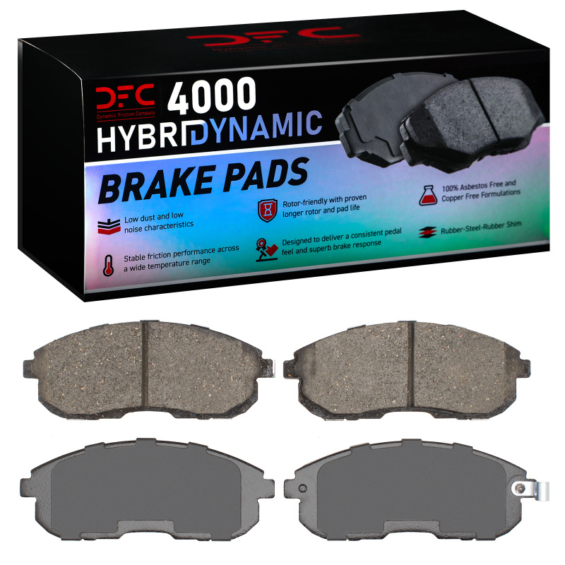 DFC 89-06 Nissan Sentra Front 4000 Hybridynamic Brake Pads