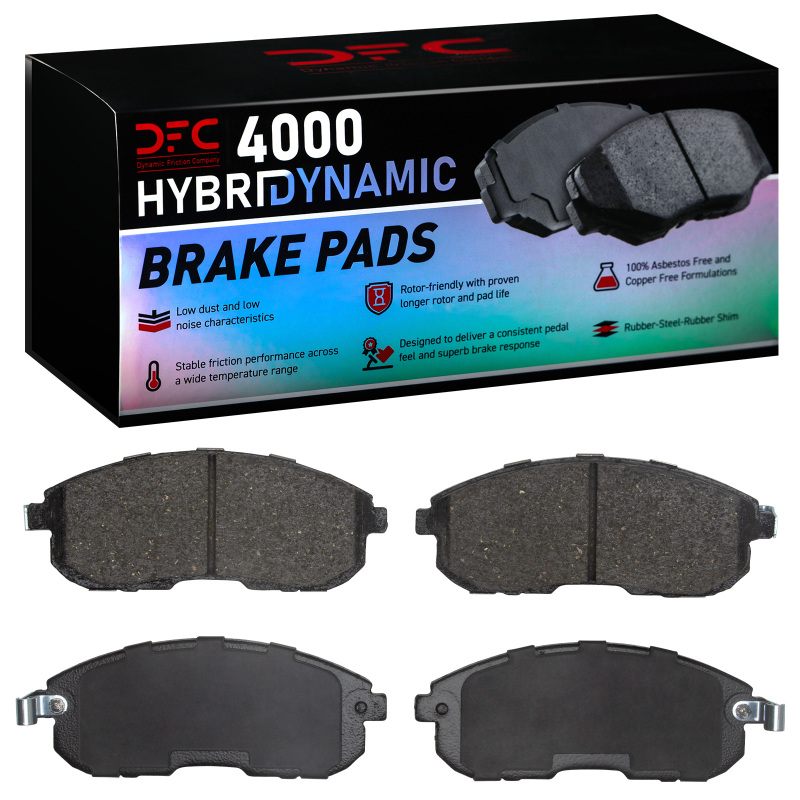 DFC 02-19 Suzuki Sx4 Crossover Front 4000 Hybridynamic Brake Pads