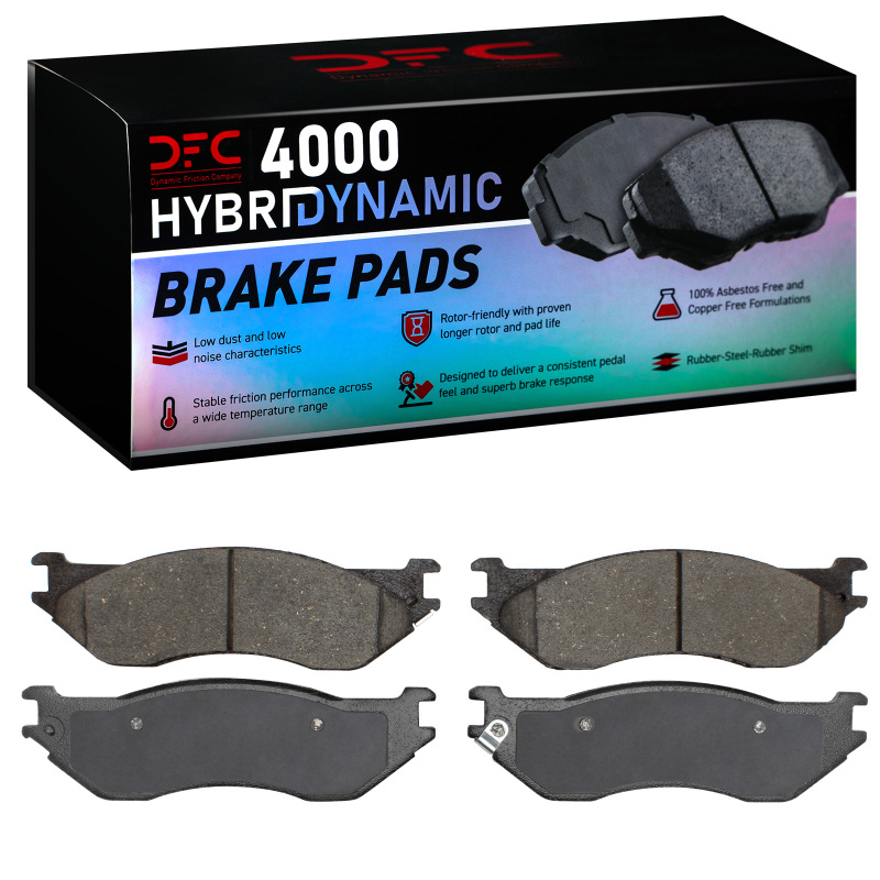 DFC 02-06 Dodge Ram 1500 Pickup Front 4000 Hybridynamic Brake Pads