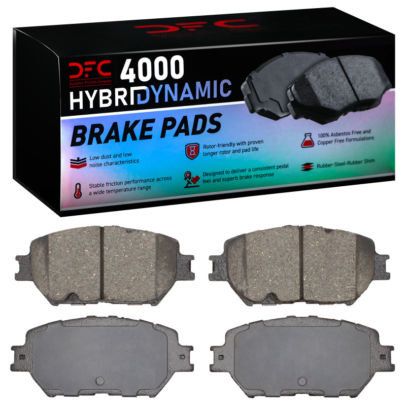 DFC 02-15 Toyota Camry Hybrid Front 4000 Hybridynamic Brake Pads