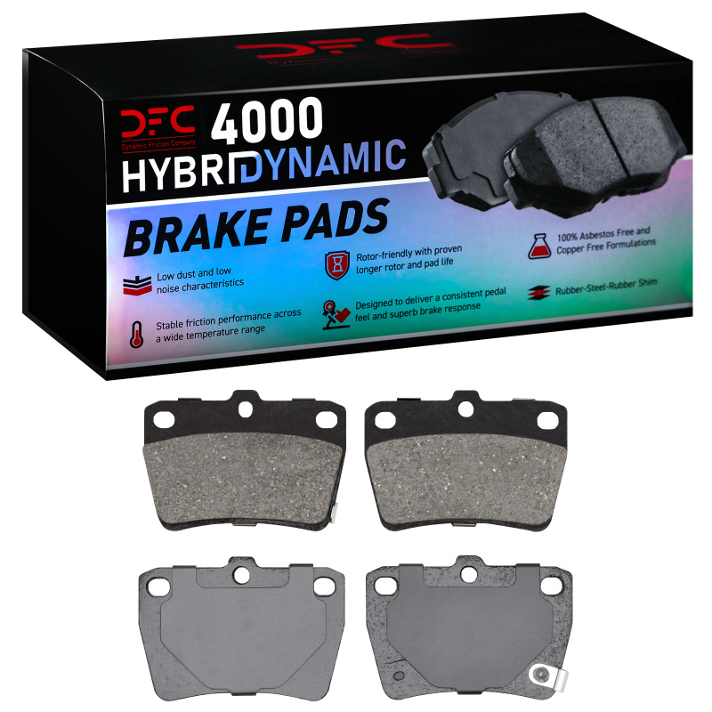 DFC 04-05 Toyota Rav4 Hybrid Rear 4000 Hybridynamic Brake Pads