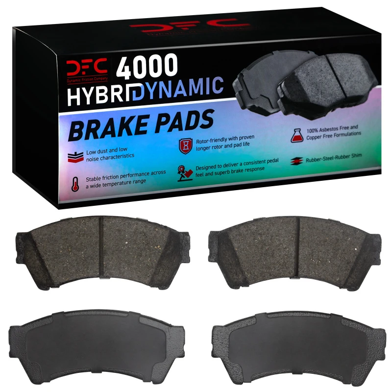 DFC 06-13 Mercury Milan Front 4000 Hybridynamic Brake Pads
