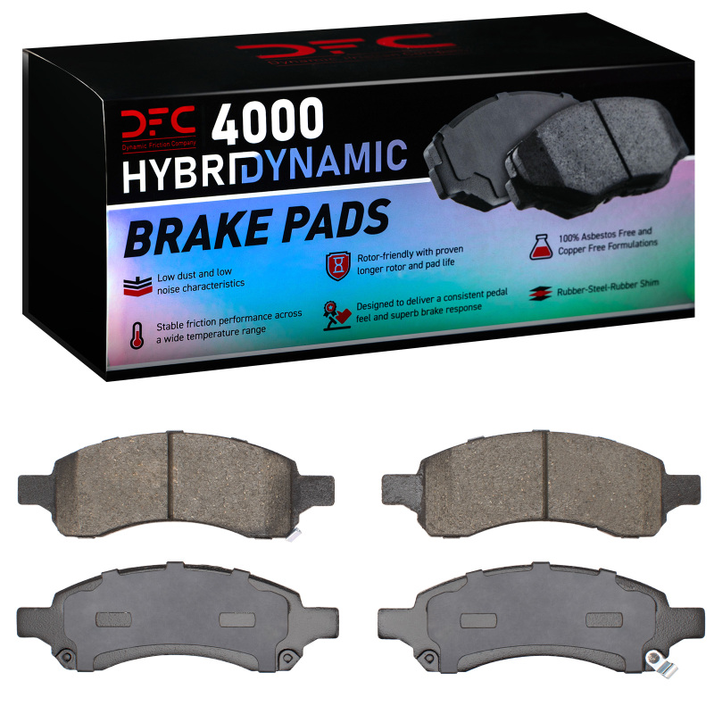 DFC 07-17 Saturn Outlook Front 4000 Hybridynamic Brake Pads