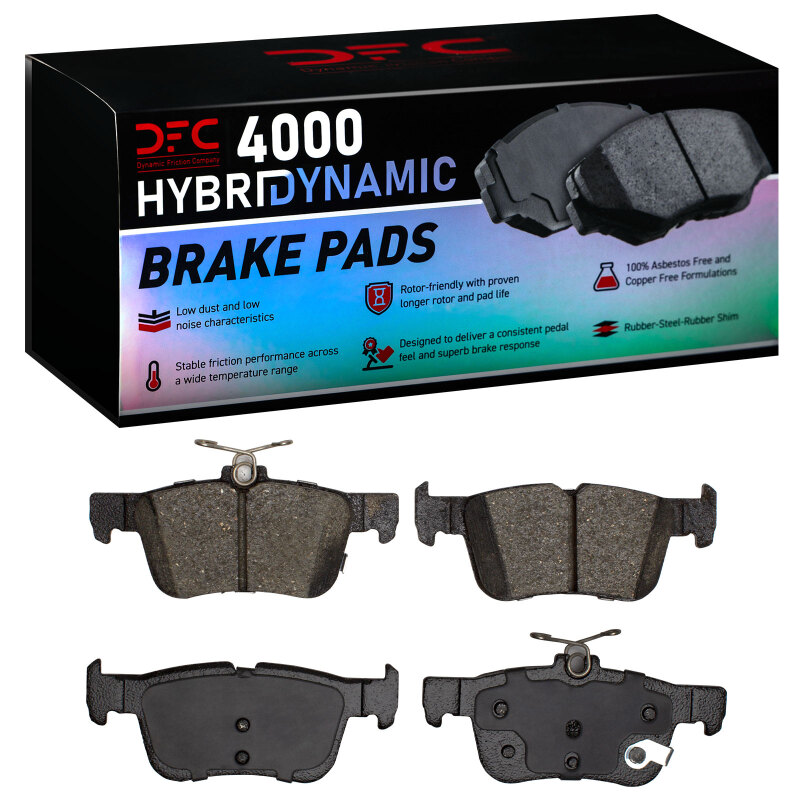 DFC 13-24 Lincoln Nautilus Rear 4000 Hybridynamic Brake Pads