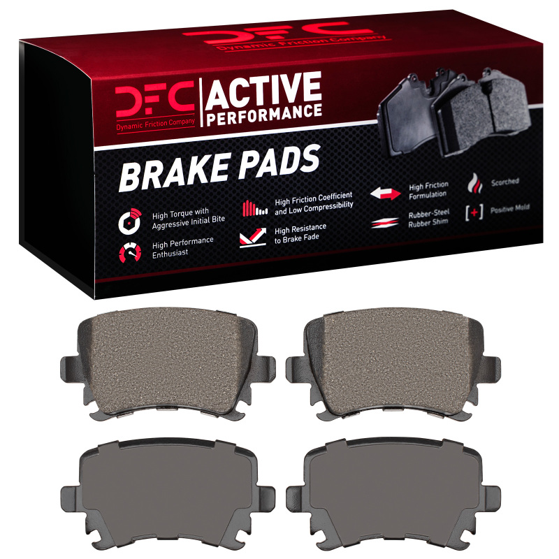 DFC 00-21 Audi A6 (USA/Canada) Rear Active Performance Pads - Low Metallic