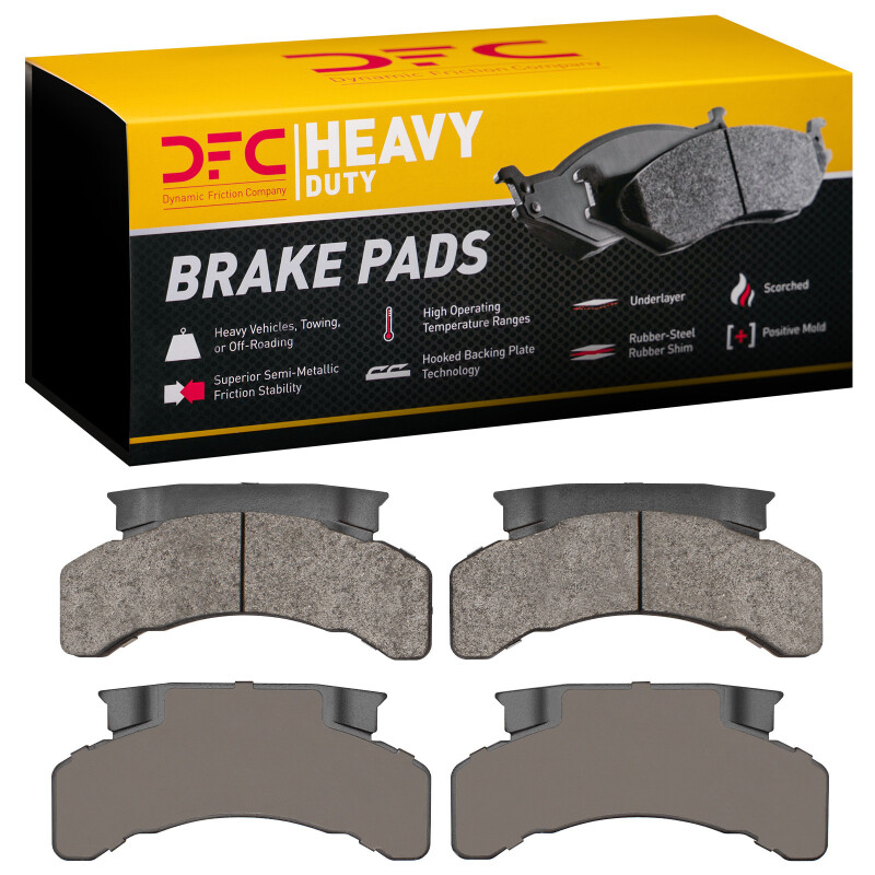 DFC 79-12 Beaver Motorcoach Monterey Rear/Front/Fr & Rr Heavy Duty Pads - Semi Metallic