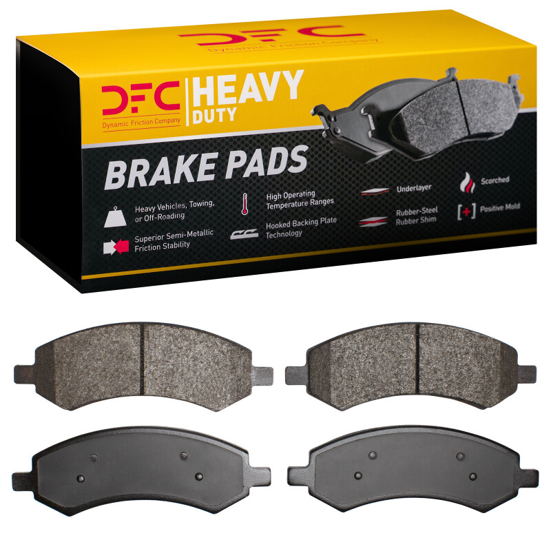 DFC 05-24 Chrysler Aspen Front Heavy Duty Pads - Semi Metallic