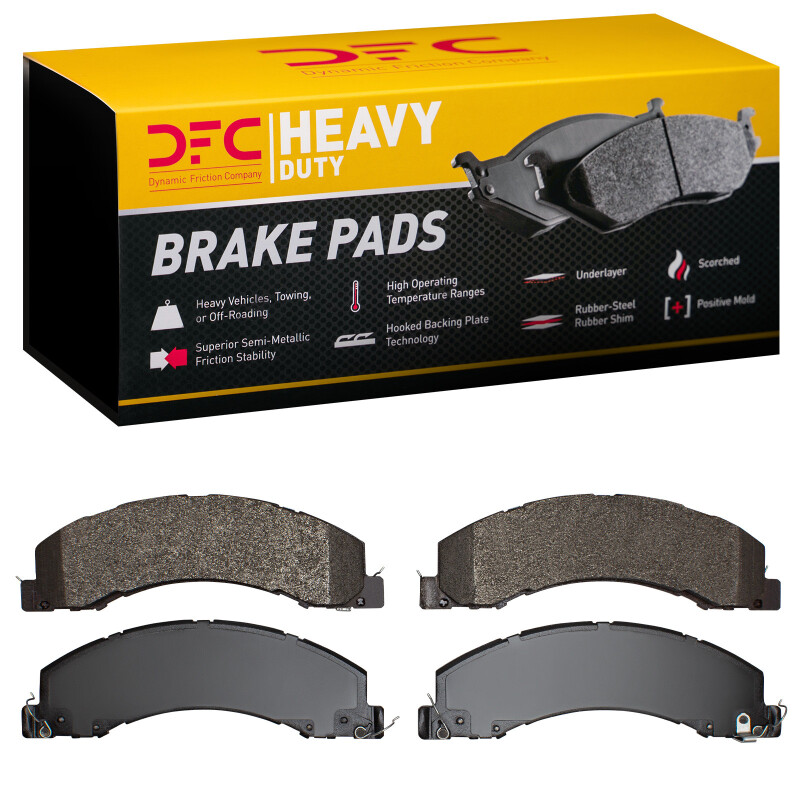 DFC 08-25 Dodge Ram 4500 Front/Rear Heavy Duty Pads - Semi Metallic