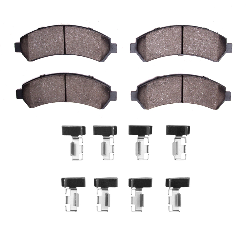 DFC 97-05 Chevrolet Blazer Front Ultimate Duty Performance Brake Pads and Hardware Kit