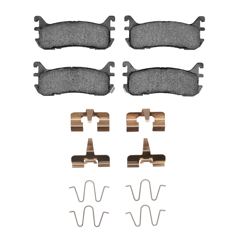 DFC 99-05 Mazda Miata (NB) Rear 5000 Advanced Ceramic Brake Pads and Hardware Kit