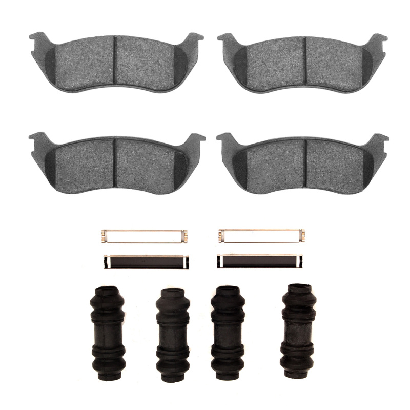 DFC 02-05 Ford Explorer Rear 5000 Advanced Ceramic Brake Pads and Hardware Kit
