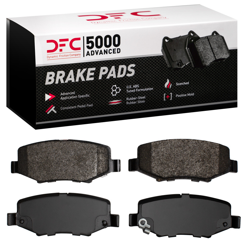 DFC 07-18 Dodge Nitro Rear 5000 Advanced Semi Metallic Brake Pads