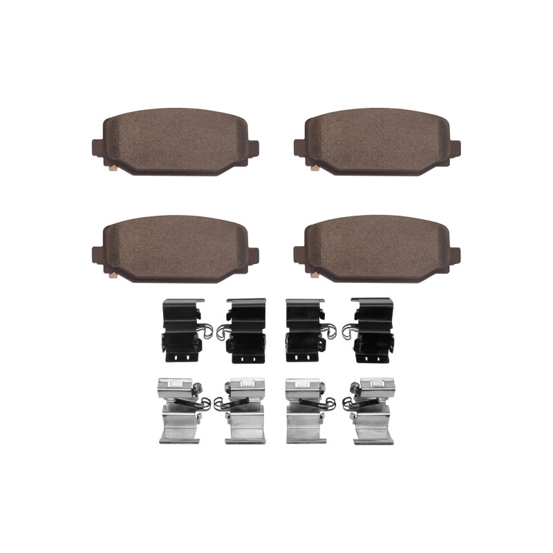 DFC 21-25 Jeep Grand Cherokee L Rear 5000 Advanced Ceramic Brake Pads and Hardware Kit