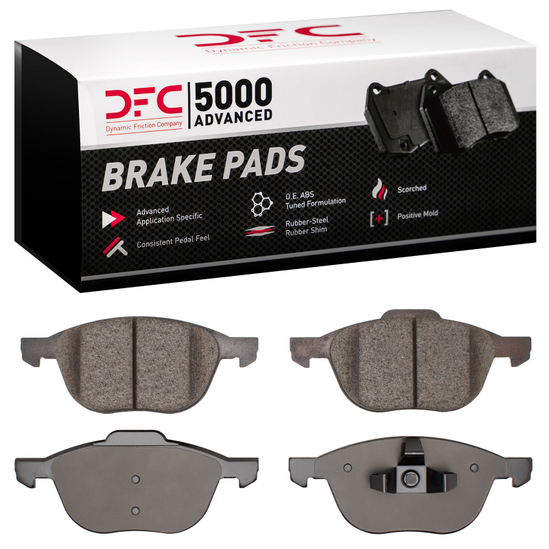 DFC 04-18 Ford Focus Front 5000 Advanced Low Metallic Brake Pads