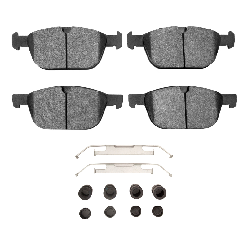 DFC 03-14 Volvo XC90 Front 5000 Advanced Low Metallic Brake Pads and Hardware Kit