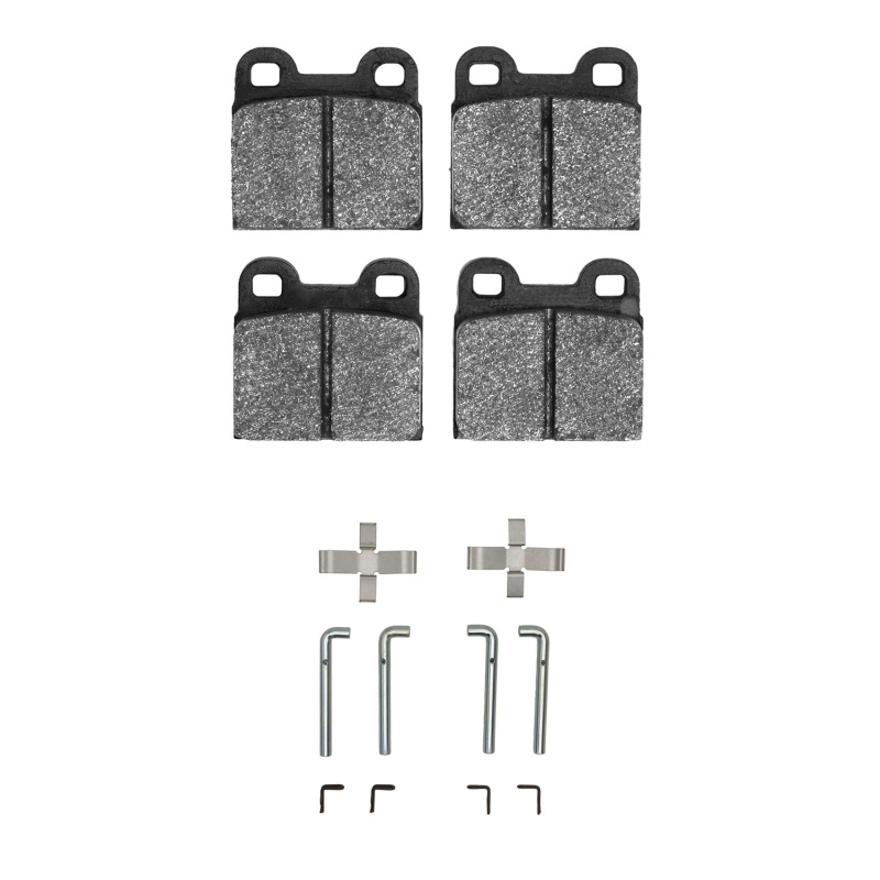 DFC 75-86 Alfa Romeo Alfeta Rear Euro 5000 Ceramic Brake Pads and Hardware Kit
