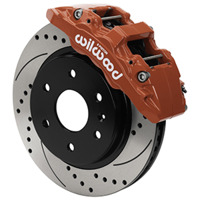 Wilwood 19-21 Chevy Silverado/GMC Sierra Aero6-DM Front Brake Kit - D&S - Red