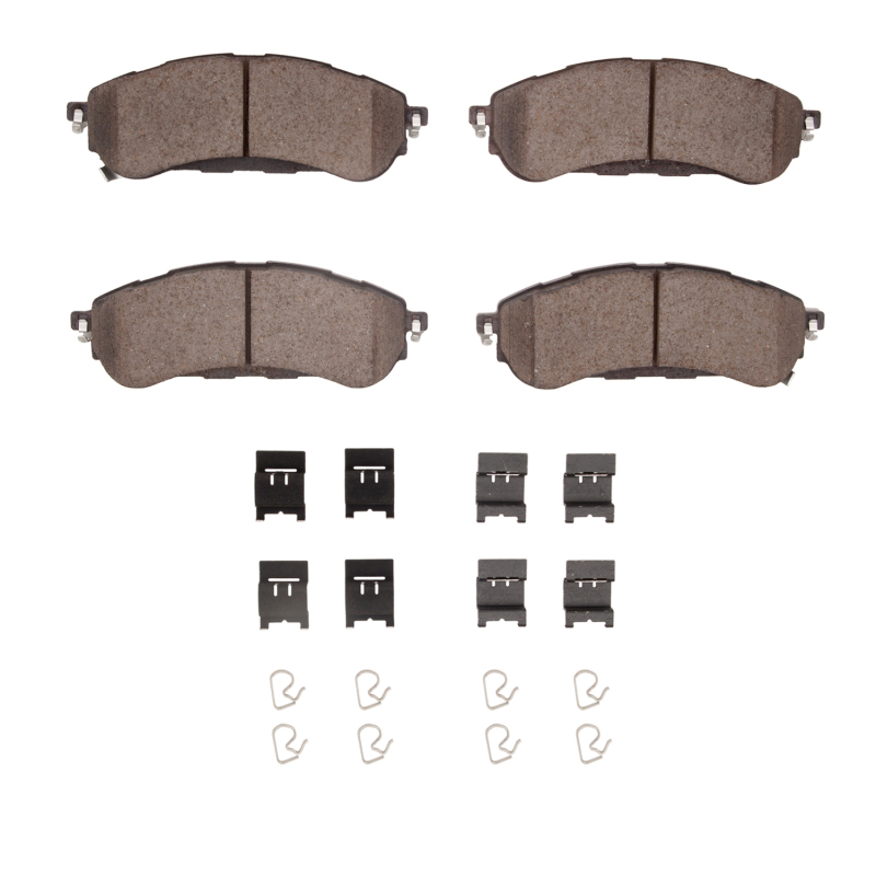 DFC 19-23 Ford Ranger (USA/Canada) Rear 4000 HybriDynamic Brake Pads and Hardware Kit