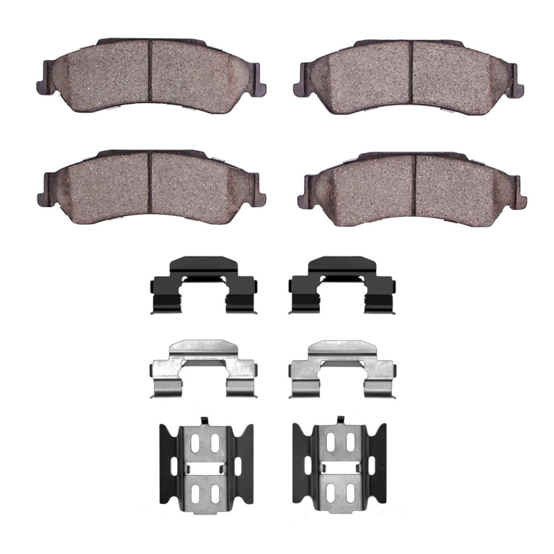 DFC 97-05 Chevrolet Blazer Rear 4000 HybriDynamic Brake Pads and Hardware Kit