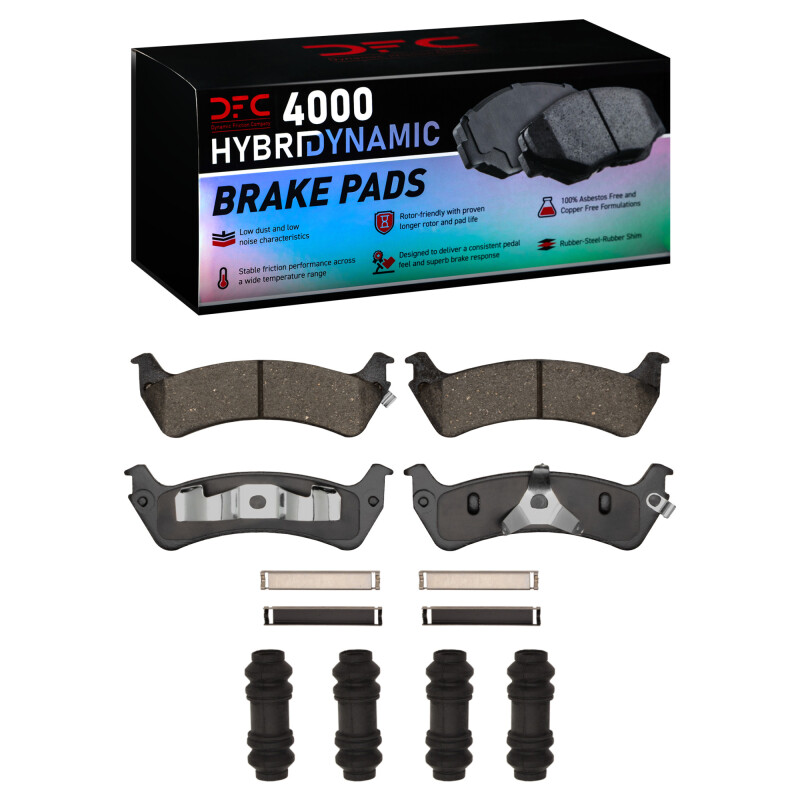 DFC 95-02 Ford Ranger (USA/Canada) Rear 4000 HybriDynamic Brake Pads and Hardware Kit
