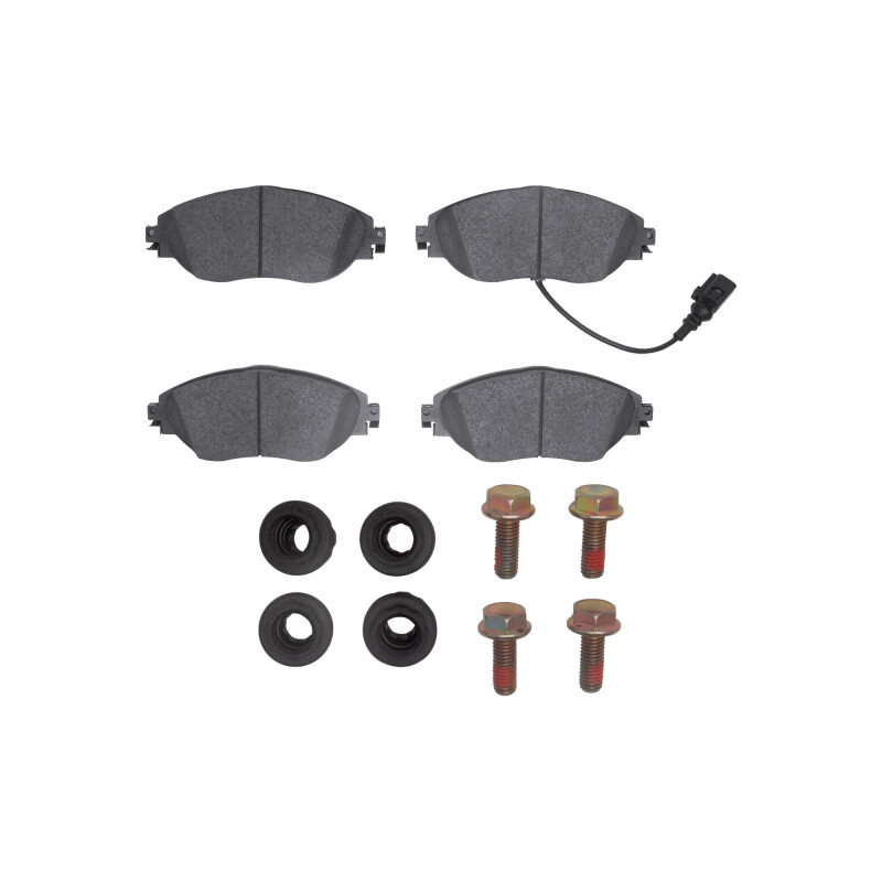 DFC 12-24 Audi A3 Quattro Front 4000 HybriDynamic Brake Pads and Hardware Kit