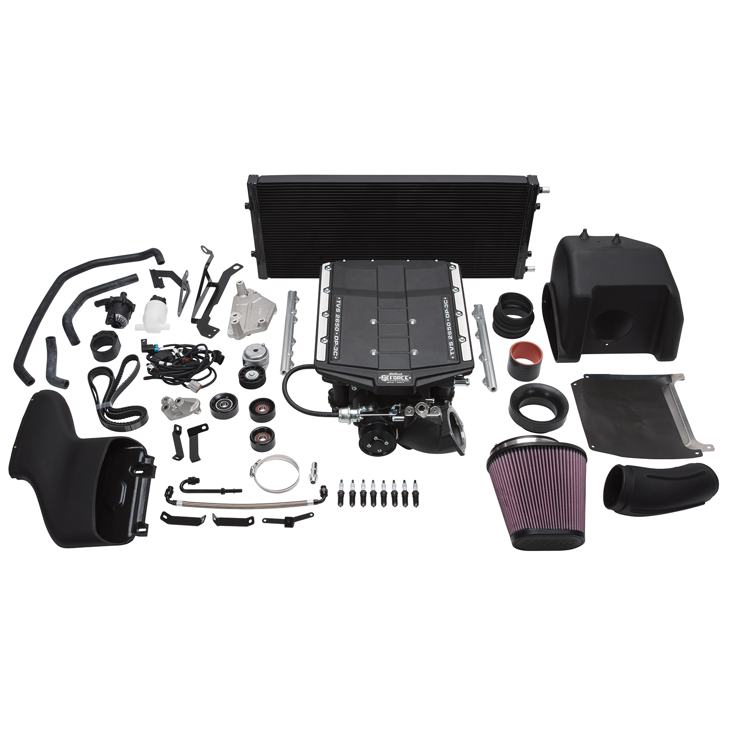 Edelbrock Stg 1 SC #158360 For 2018 Ford F-150 Coyote Gen III 5.0L W/O Tune (158360)
