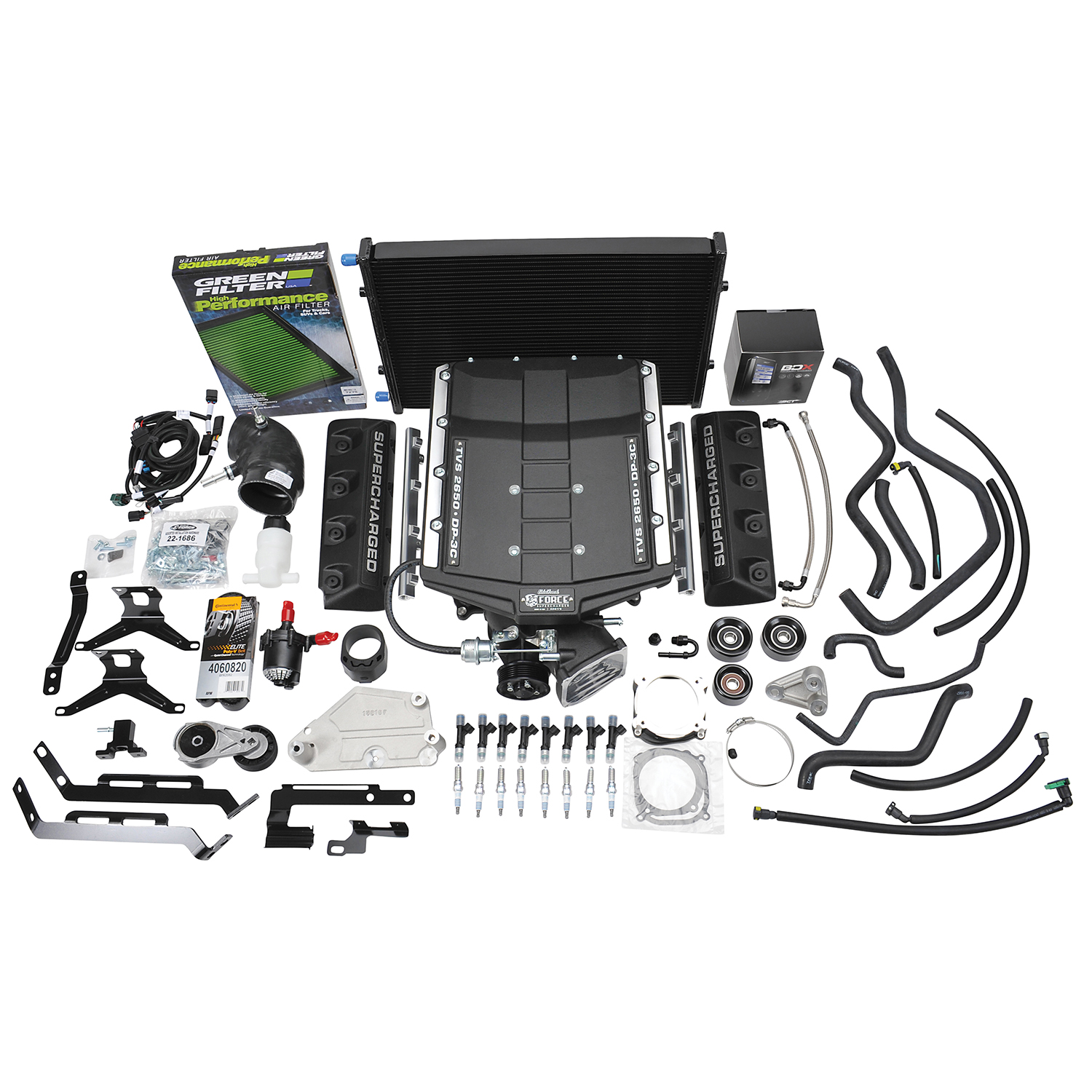 Edelbrock Stage 1 Supercharger Kit #15838 For 2015-17 Ford Mustang 5.0L W/ Tune (15838)