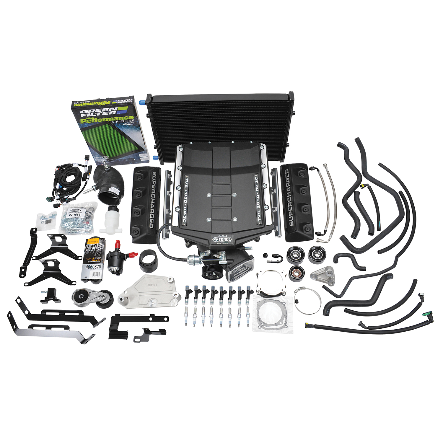 Edelbrock Stage 1 Supercharger #158380 For 2015-17 Ford Mustang 5.0L W/O Tune (158380)
