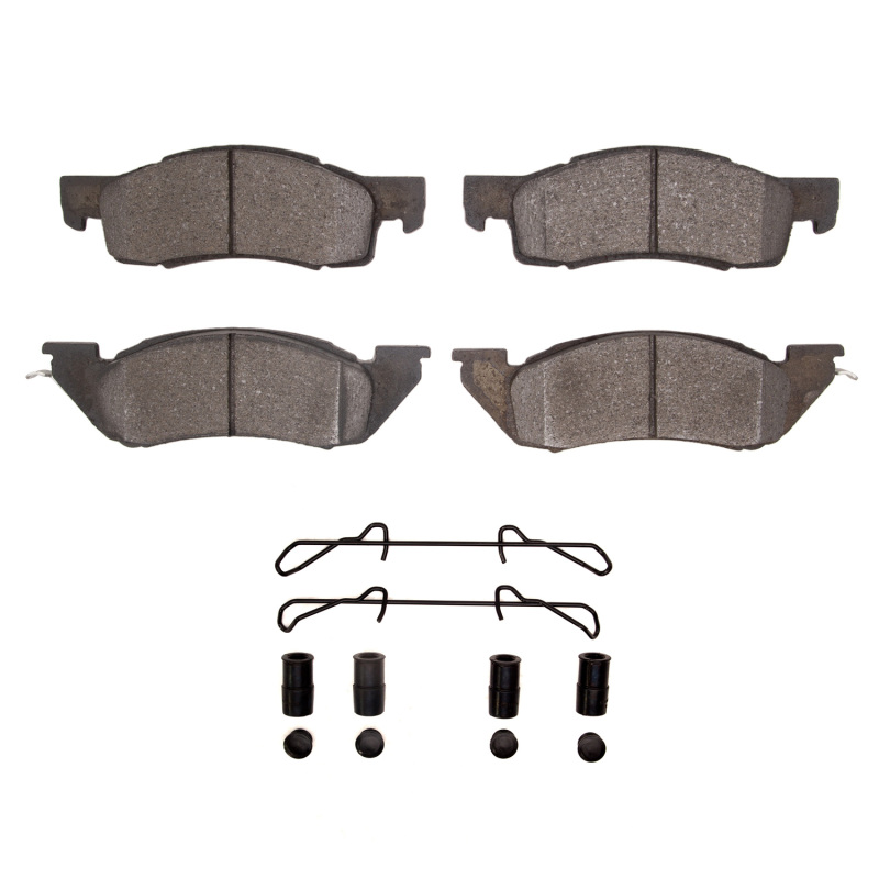 DFC 87-90 Dodge Dakota RWD Front 4000 HybriDynamic Brake Pads and Hardware Kit