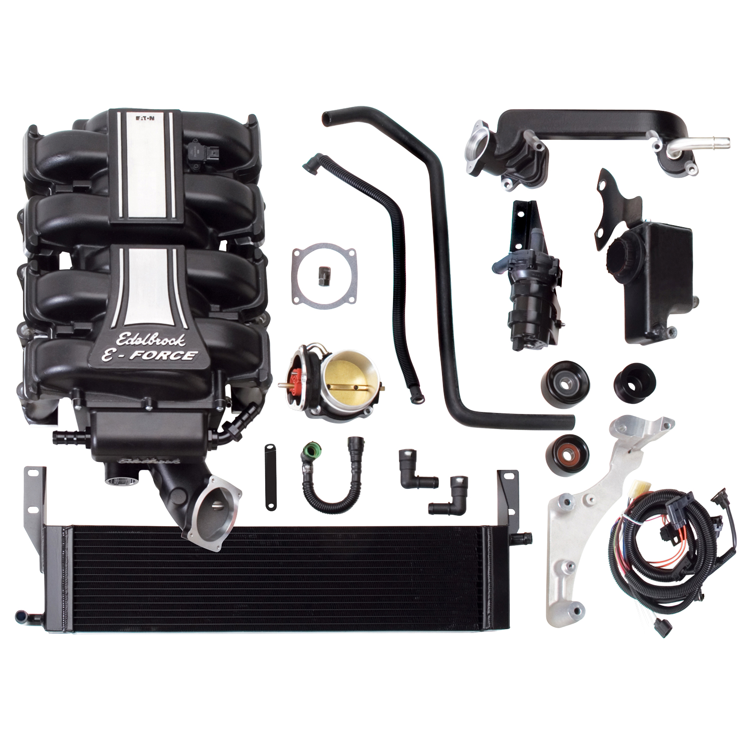Edelbrock Pro-Tuner Supercharger #1585 For 2005-09 Mustang GT 4.6L 3V W/O Tune (1585)
