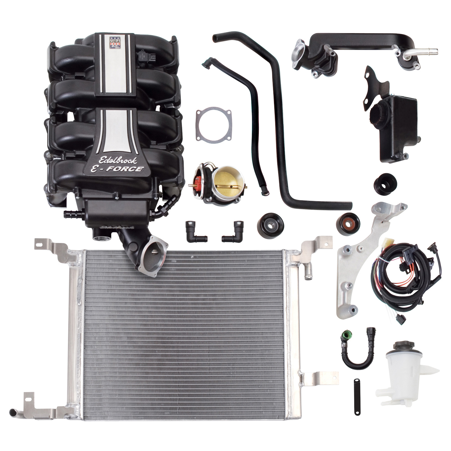 Edelbrock Pro-Tuner Supercharger Kit #1587 For 2010 Mustang GT 4.6L 3V W/O Tune (1587)