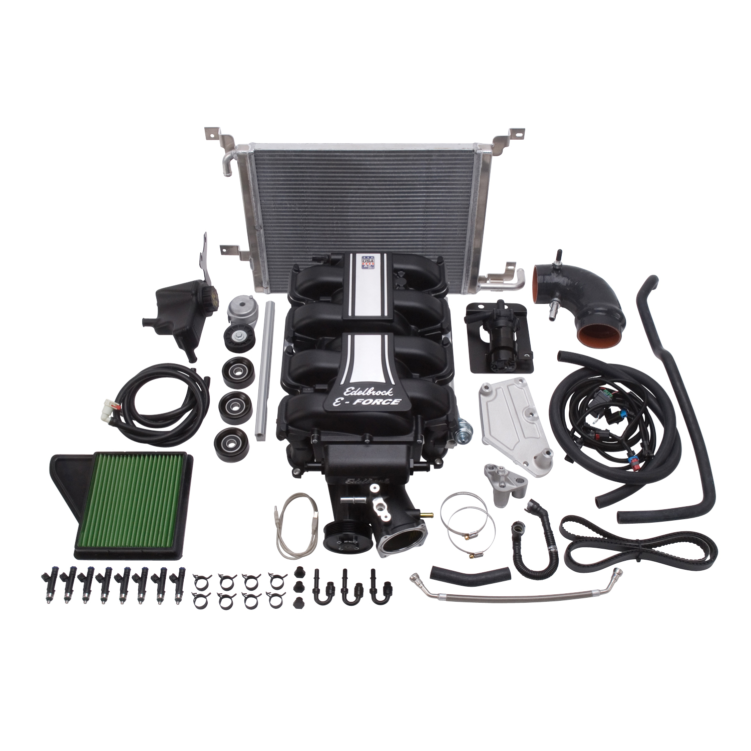 Edelbrock Stg 1 Supercharger #15880 For 11-14 Mustang GT 5.0L 4V Coyote W/O Tune (15880)