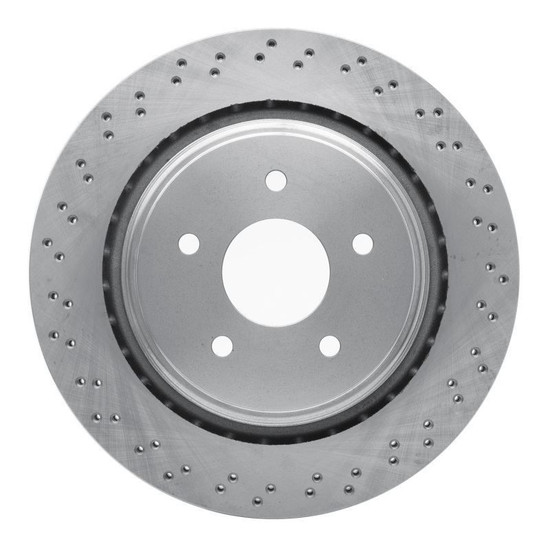 DFC 06-13 Cadillac XLR Rear Drilled Brake Rotor