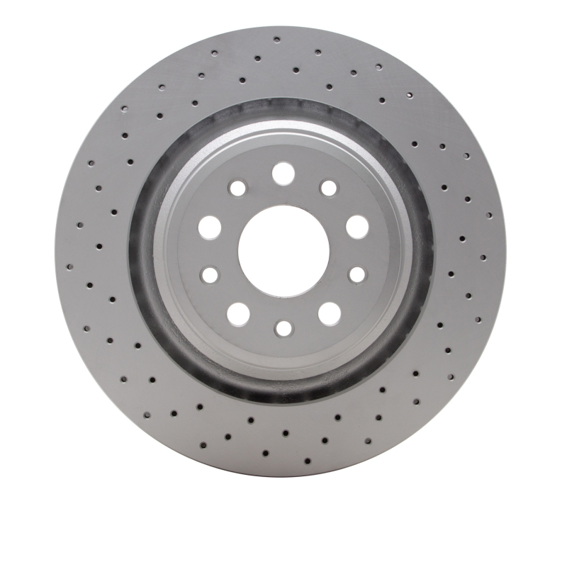 DFC 14-22 Maserati Quattroporte Rear Drilled GeoSPEC Coated Rotor