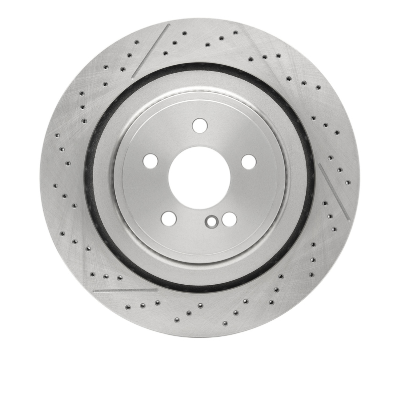 DFC 10-18 Mercedes-Benz E63 AMG Rear Drilled and Slotted Brake Rotor