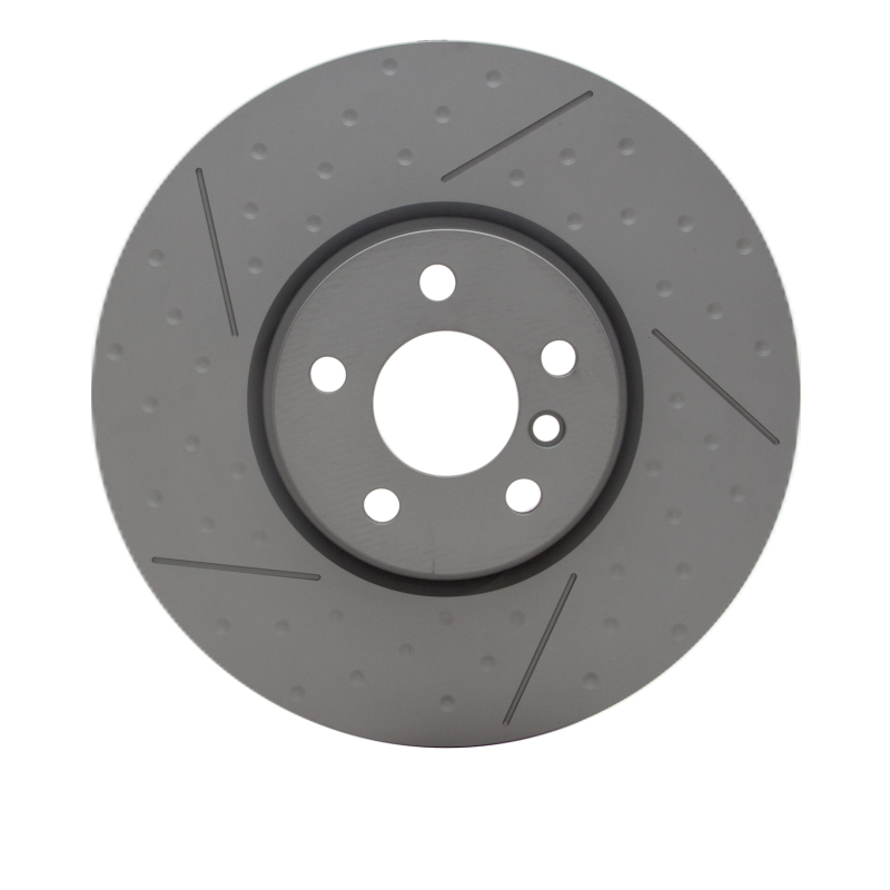 DFC 15-19 Mini Cooper (Excl Clubman) Front GeoSPEC Coated Rotor - Dimpled and Slotted