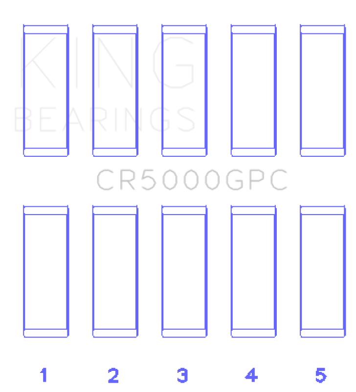 King Engine Bearings Audi CEPA/ CEPB Connecting Rod Bearing Set