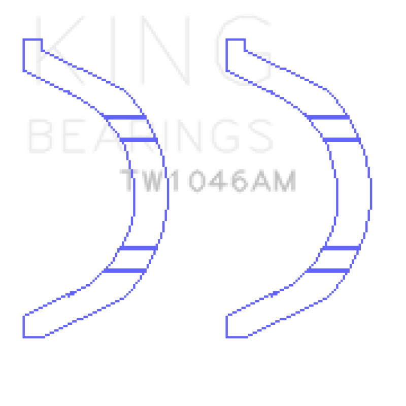 King Engine Bearings BMW N14B16C Thrust Washer Set