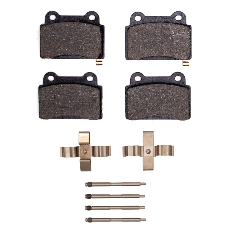 R1 2008-2015 Mitsubishi Lancer Rear R1 Performance Sport Pads & Hardware Kit