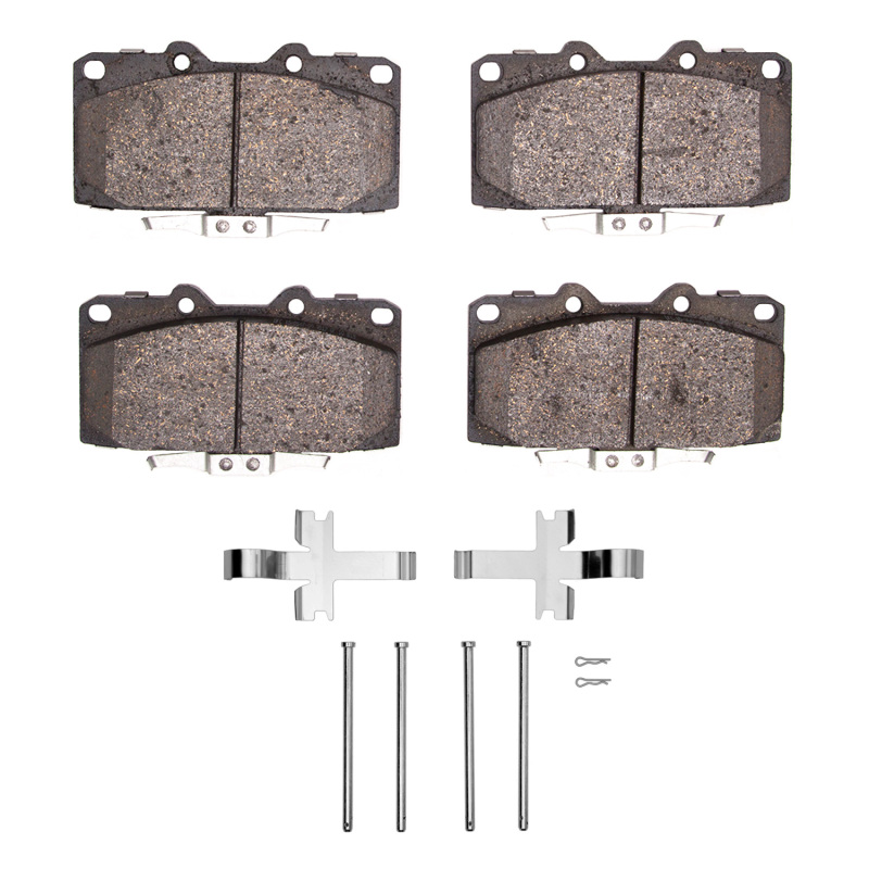 R1 1989-1996 Nissan 300ZX Front R1 Optimum OE Pads & Hardware Kit