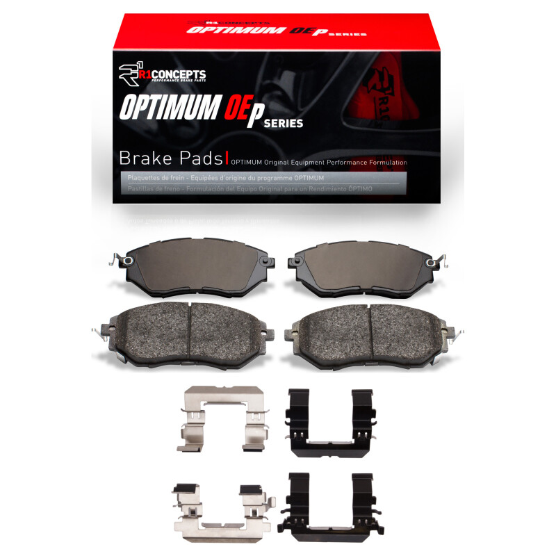 R1 15-21 Subaru WRX Front Optimum OE Pads & Hardware Kit