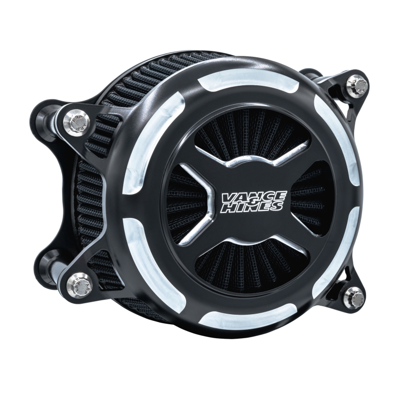 Vance & Hines 23+ HD Road/Street Glide V02 X Air Intake - Black Contrast