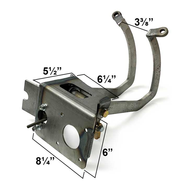 Universal Street Rod Power Brake & Clutch Complete Assembly