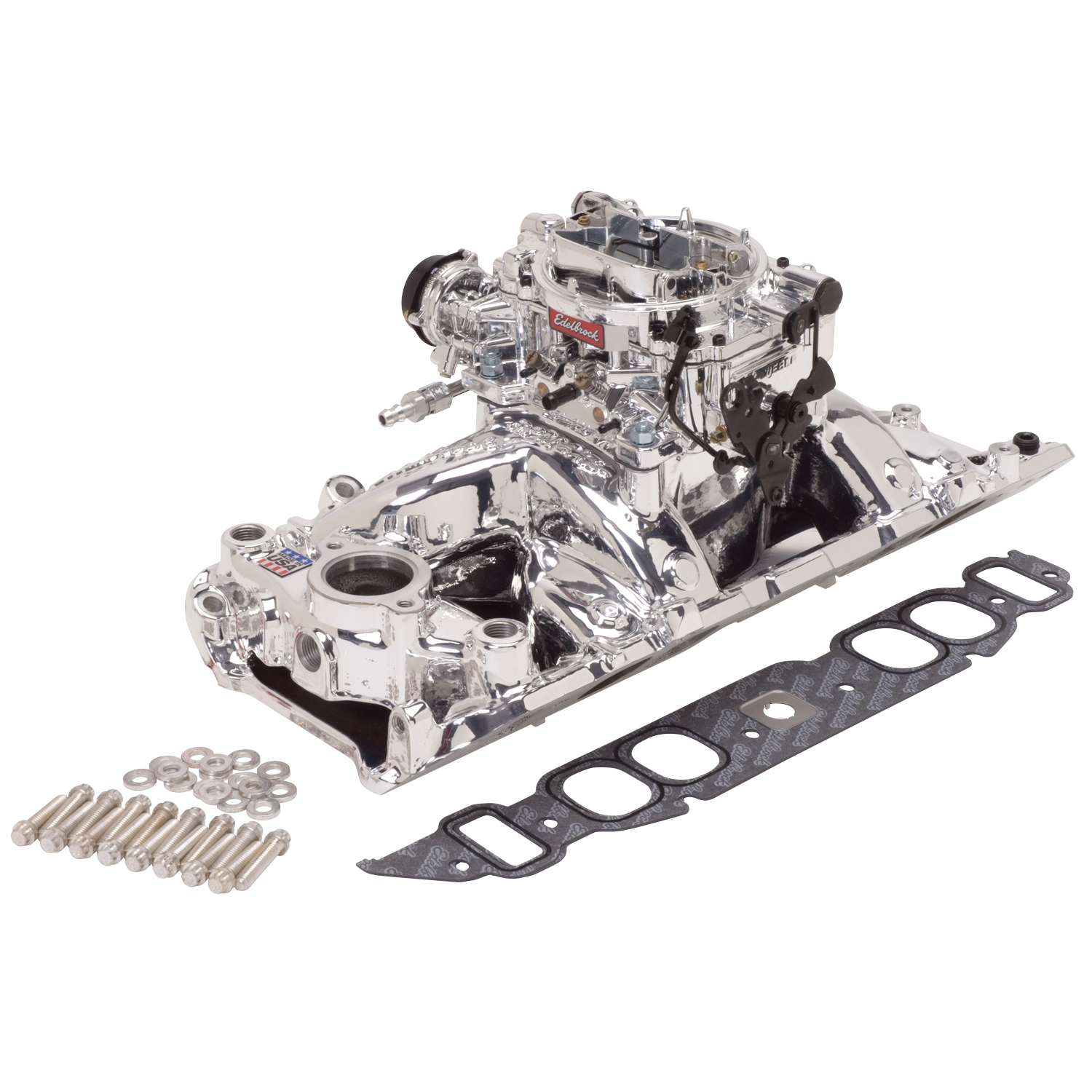 Single-Quad Manifold and carb Kit for Big-Block Chevy Oval Port (20634)