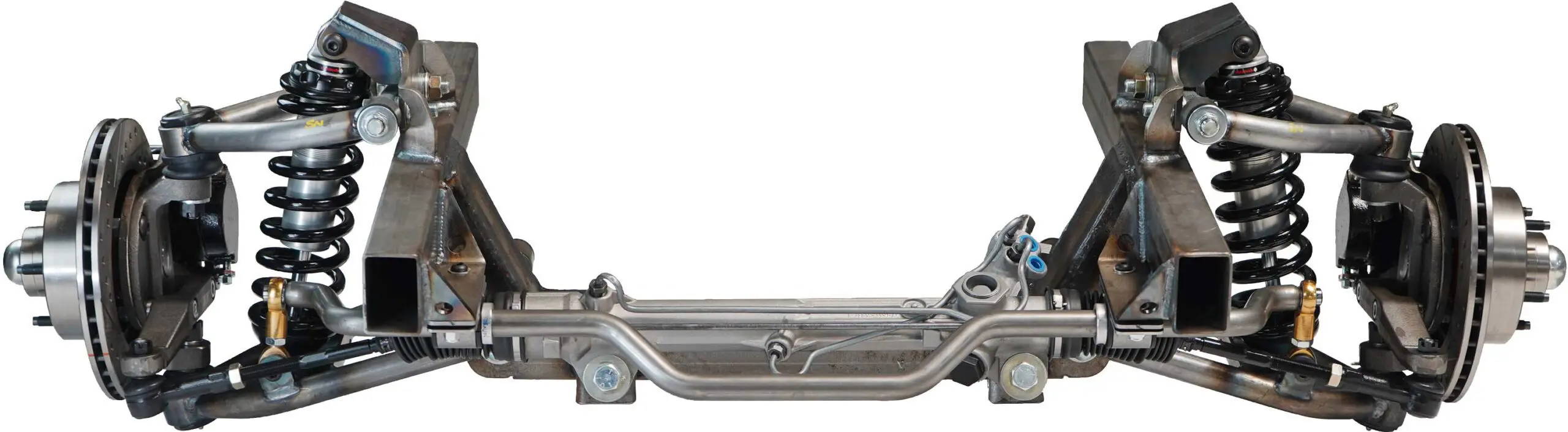 Pro Touring IFS (34″ outside frame rail width) 4.5″ Bolt pattern/Dropped Spindles