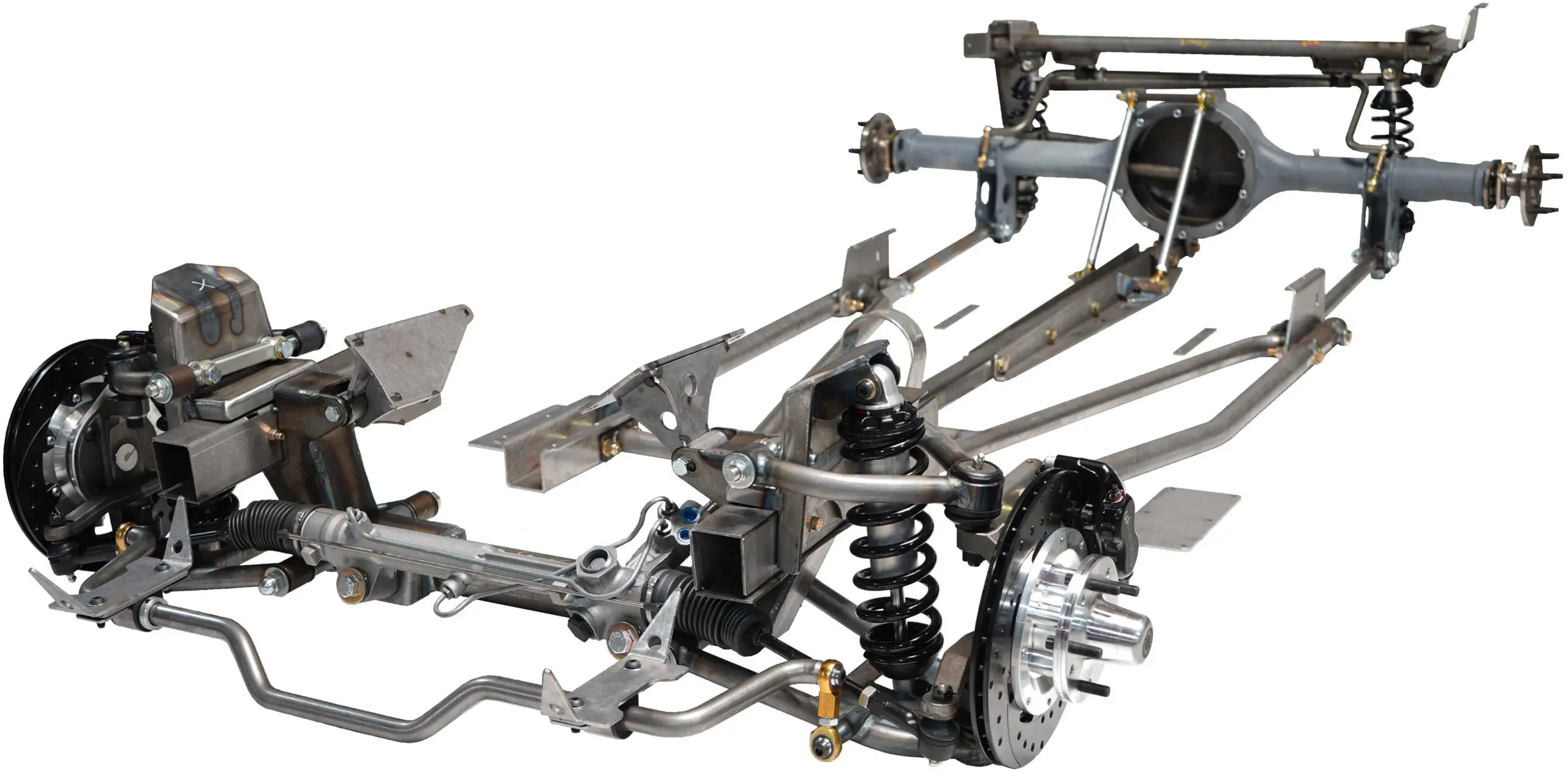 1964.5-1970 Mustang Pro Touring Rolling Package (for Mini-Tubbed vehicles)